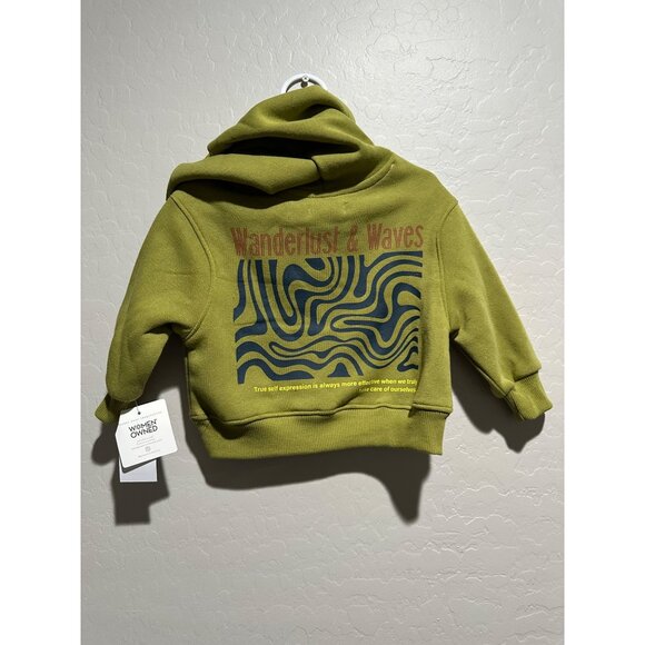 Grayson mini toddler boys hoodie size 12M NWT - Picture 2 of 3